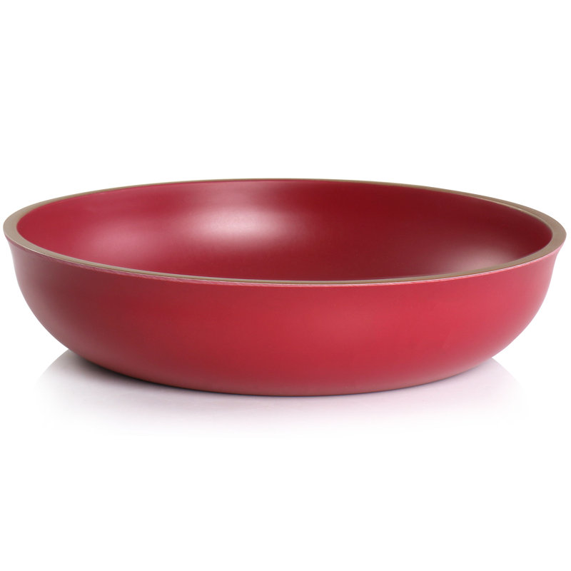 Gibson Home 4 Piece Melamine Dinner Bowl Set in Dark Pink Wayfair